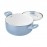12pc Ceramic Cookware Set, Blue Linen Pots and Pans Set Kitchen Cookware Set